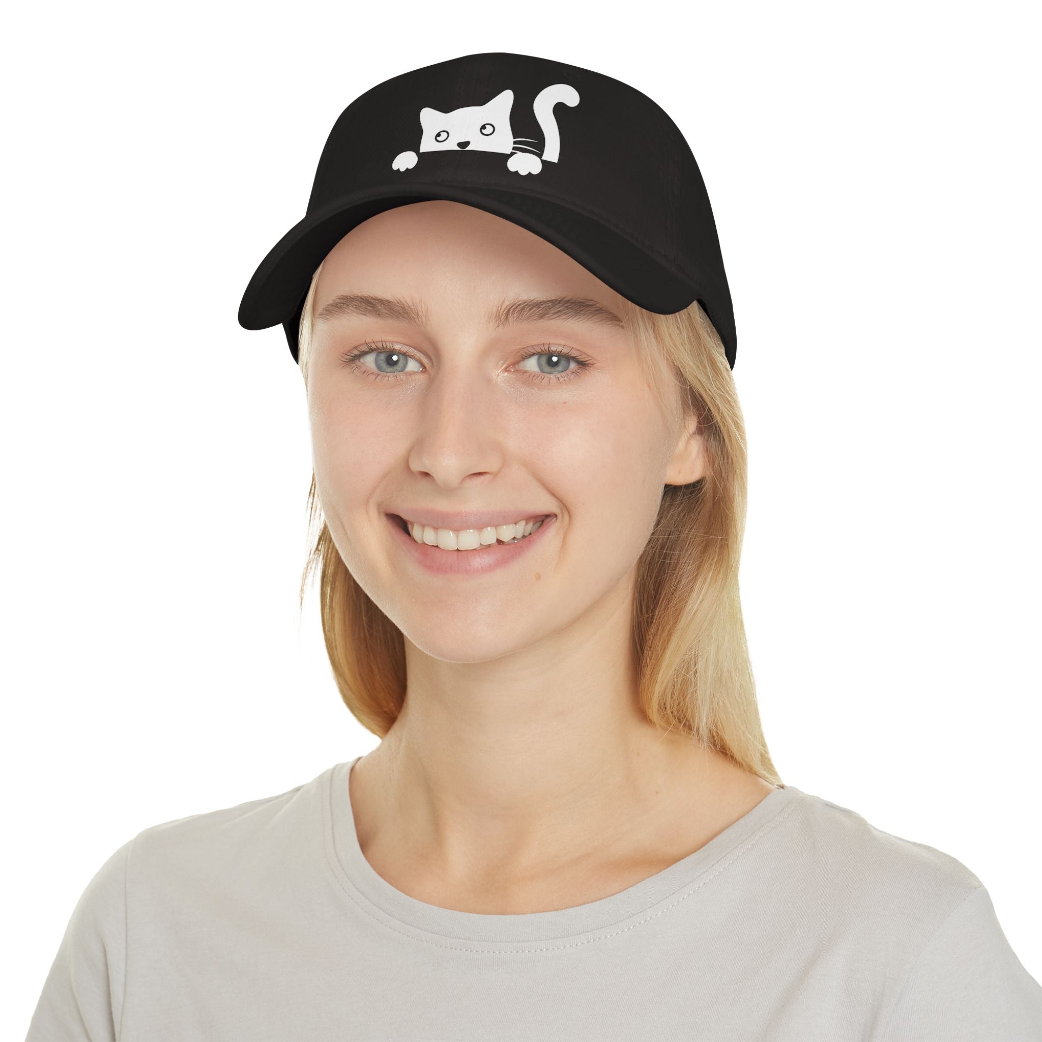 Cat Peeking Unisex Cap