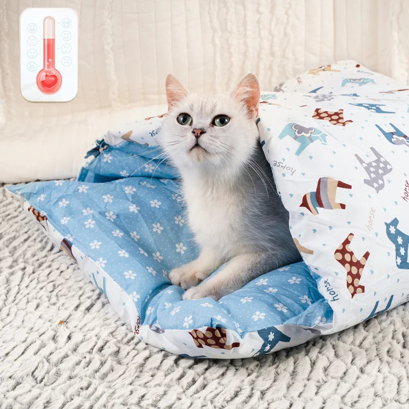 Cat/Dog Nest Cave Cushion with Pillow