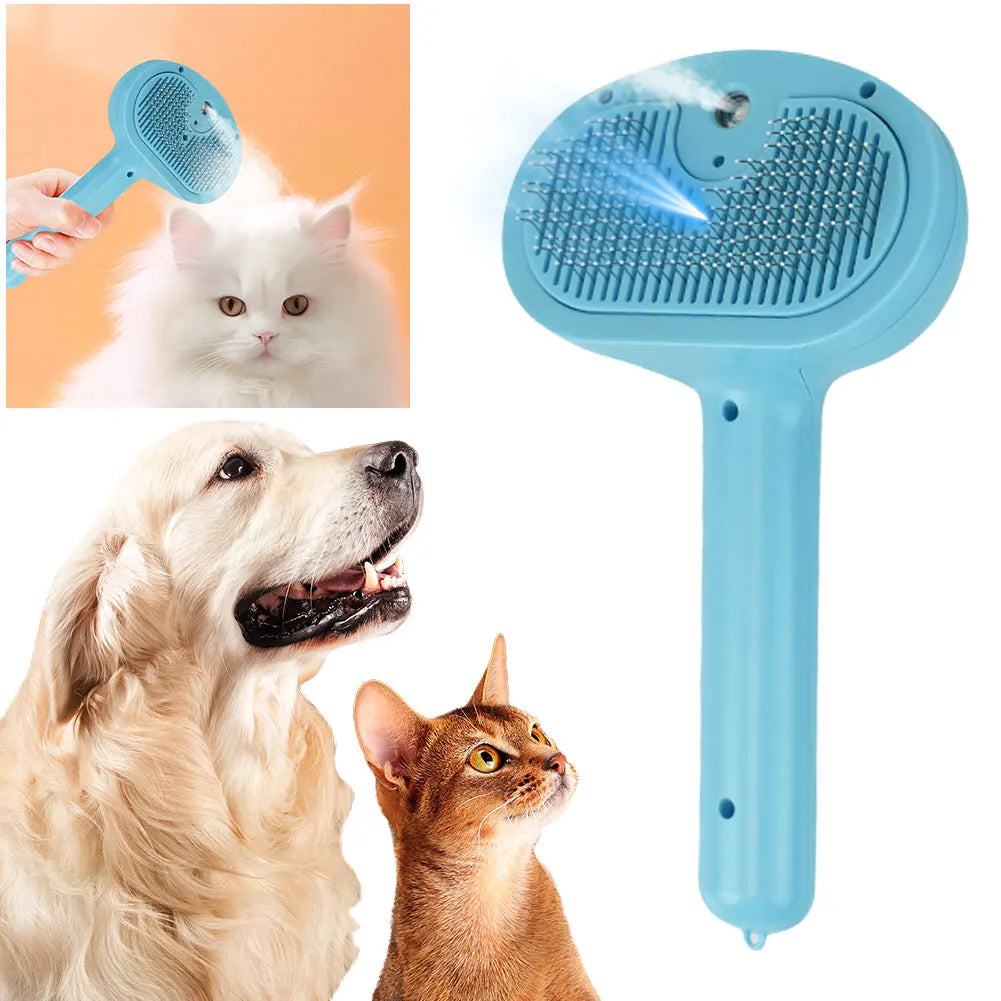 Cat/Dog Hair Brush with Steam