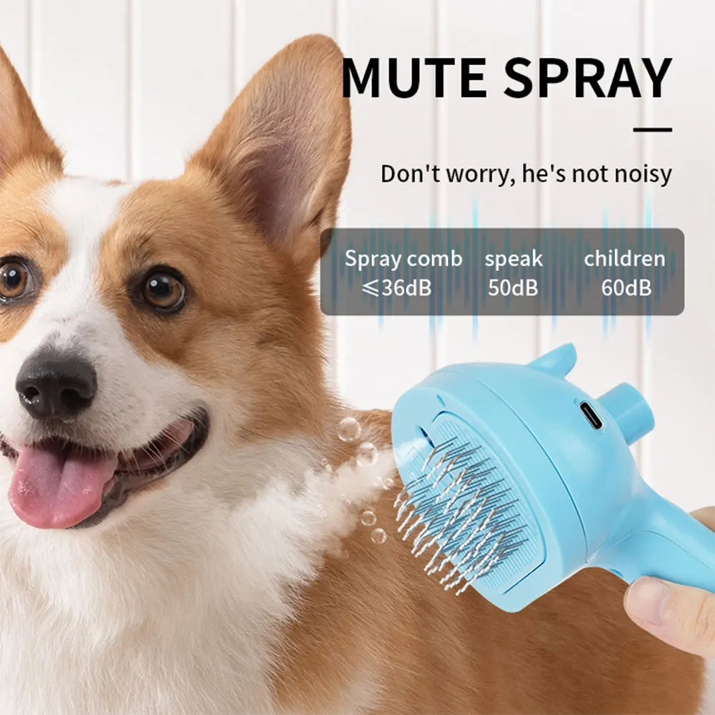 Cat/Dog Hair Brush with Steam