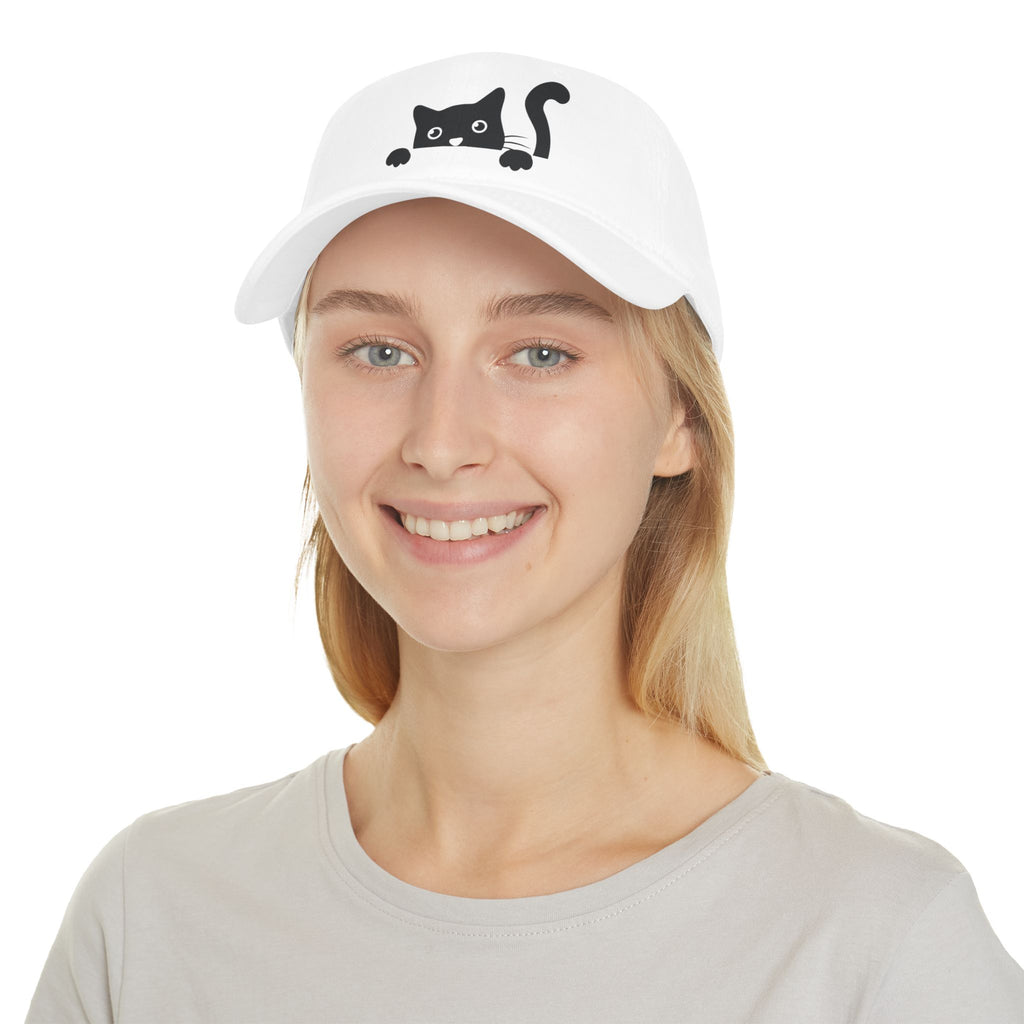 Cat Peeking Unisex Cap