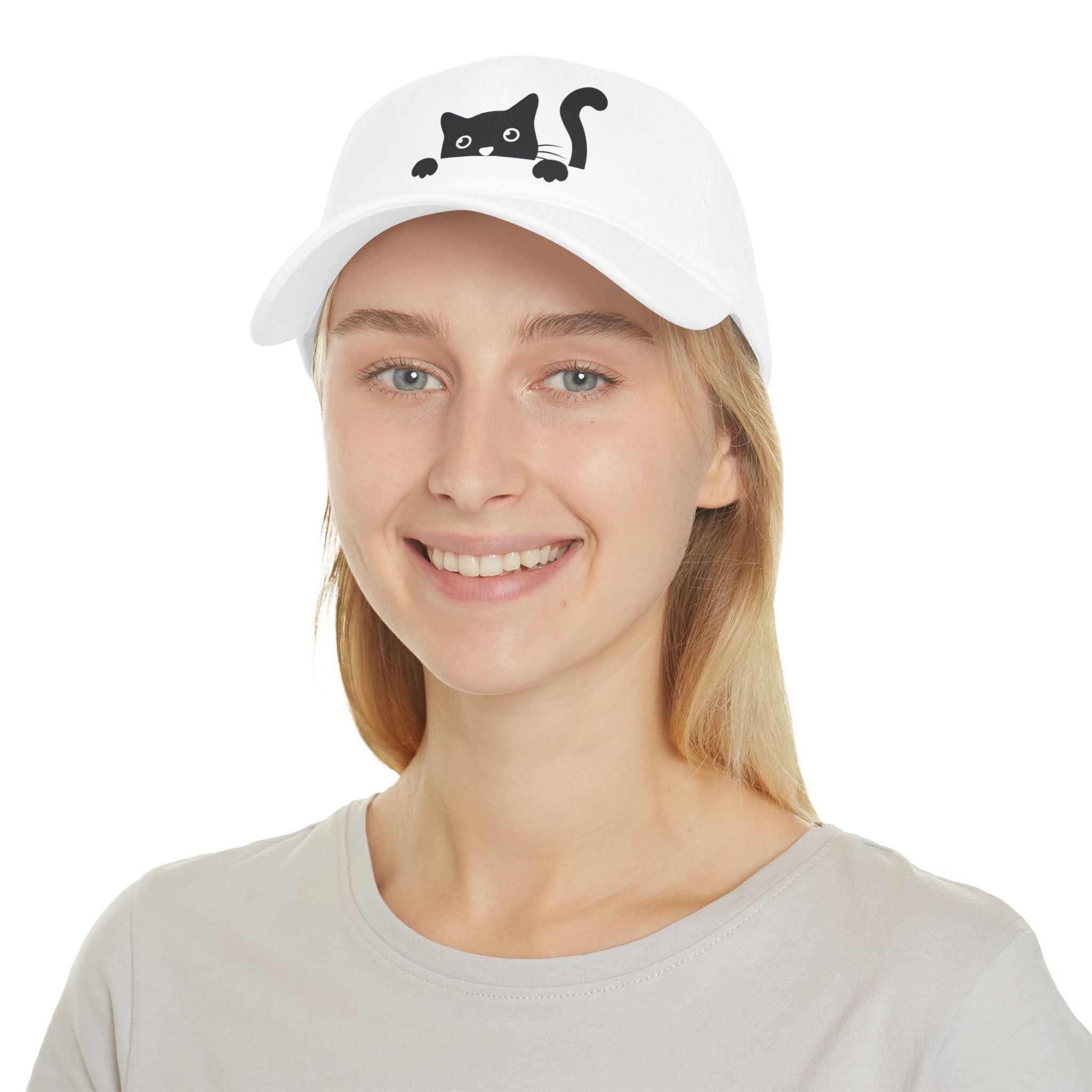 Cat Peeking Unisex Cap