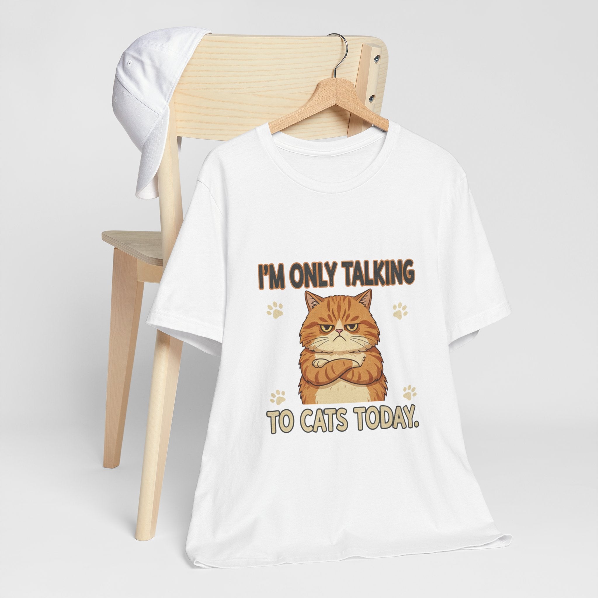 I'm Only Talking To Cats Unisex T-Shirt