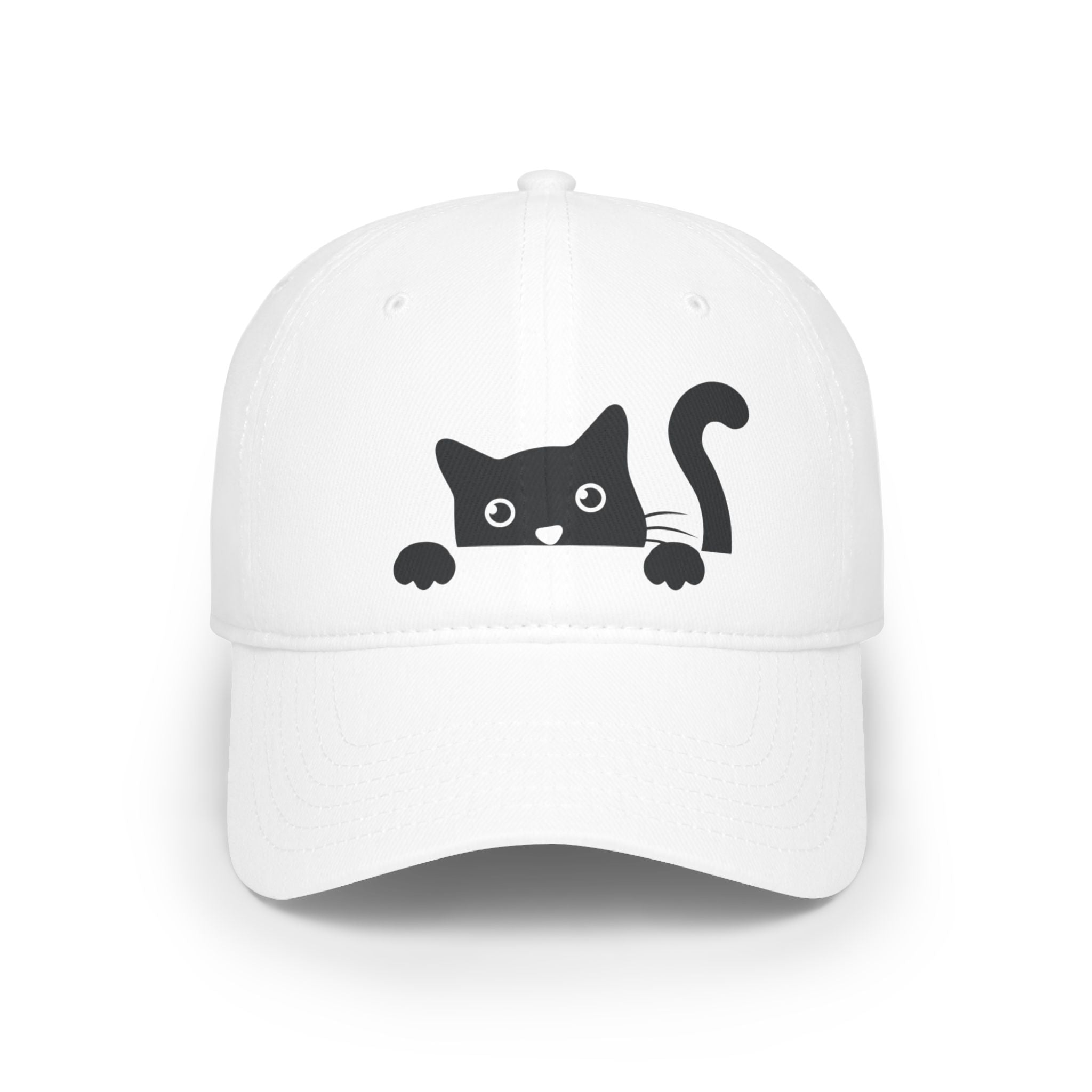 Cat Peeking Unisex Cap
