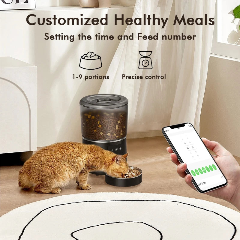 Auto Smart Pet Feeder - Multiple Cats