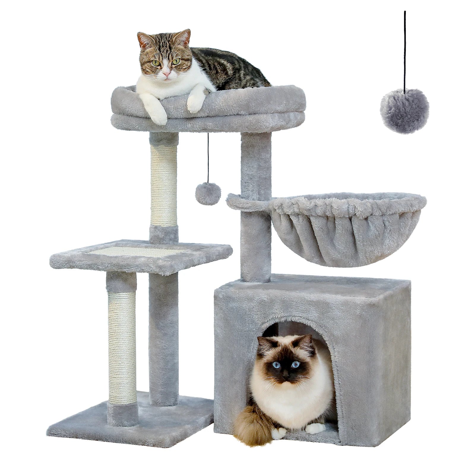 Cat tree Cat Tower With Hammock - Unique