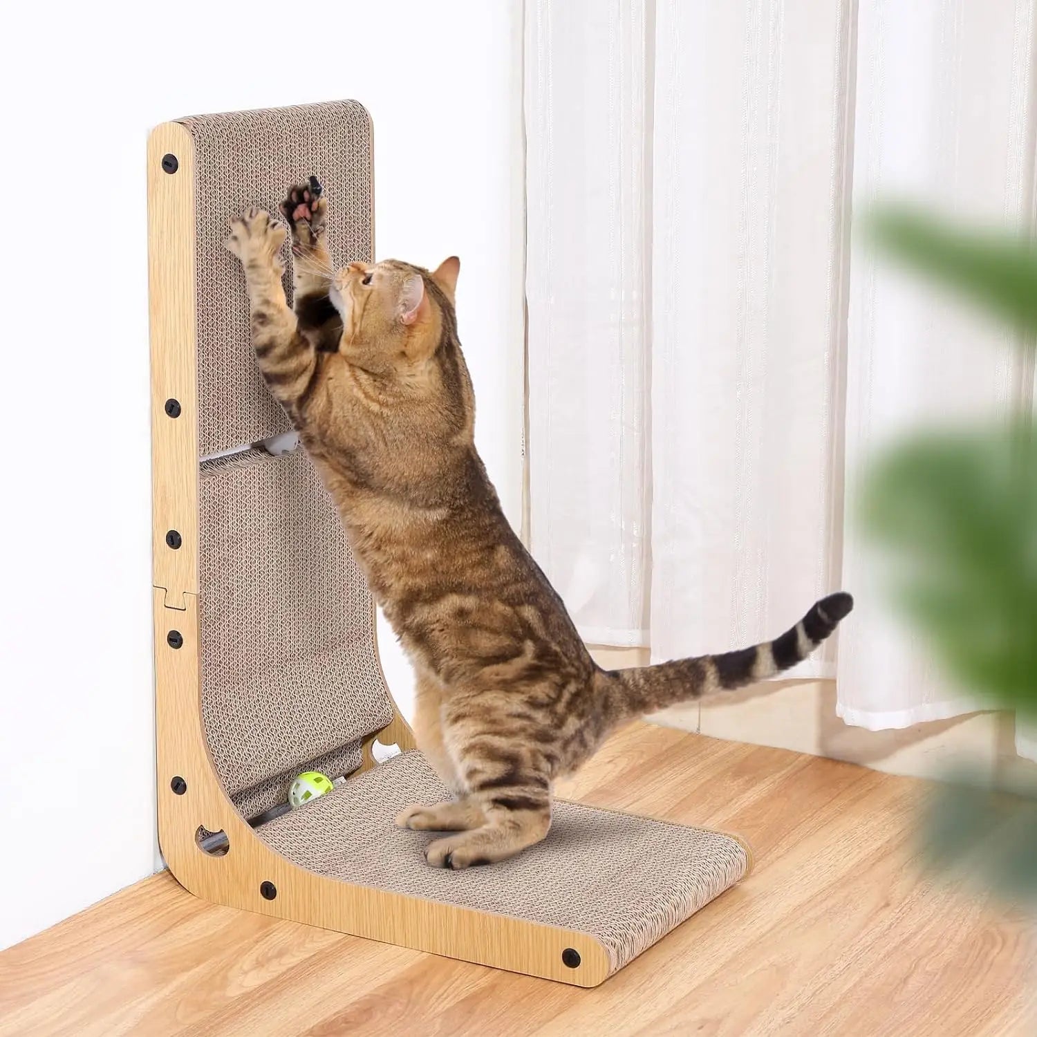 L Shape Cat Scratcher - Wall