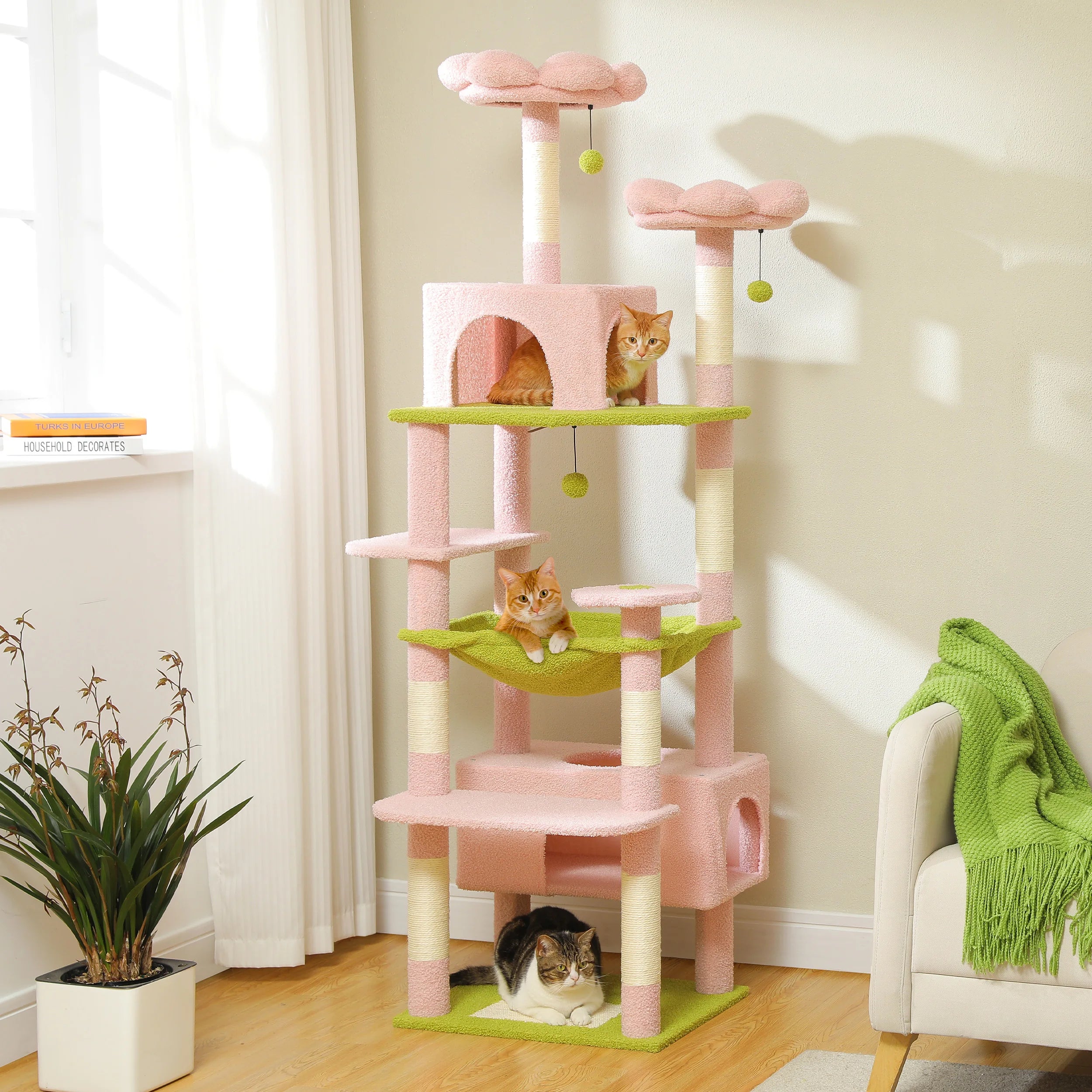 Multi-Level Cat Tree Tower Condo