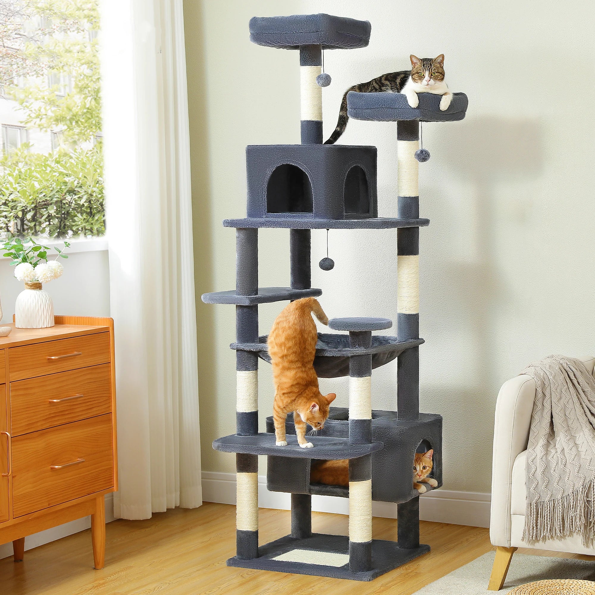 Multi-Level Cat Tree Tower Condo