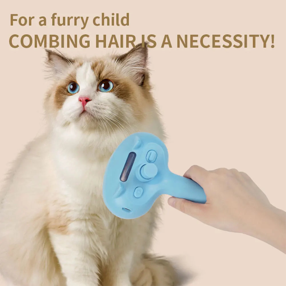 Cat/Dog Hair Brush with Steam