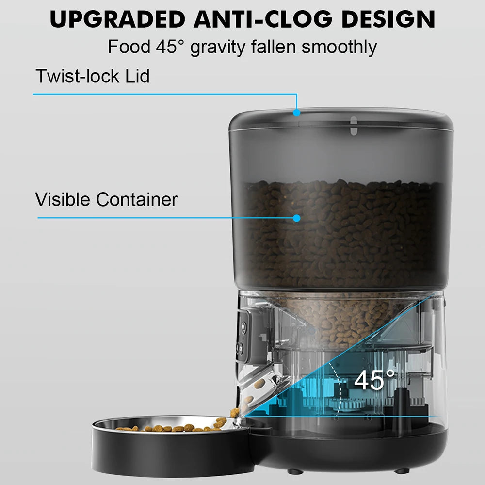 Auto Smart Pet Feeder - Multiple Cats