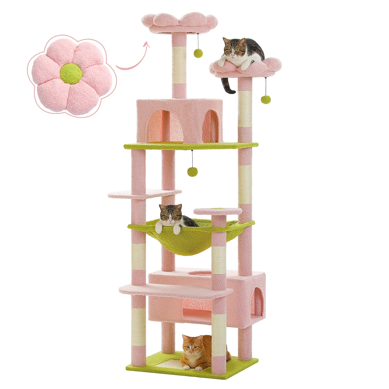 Multi-Level Cat Tree Tower Condo