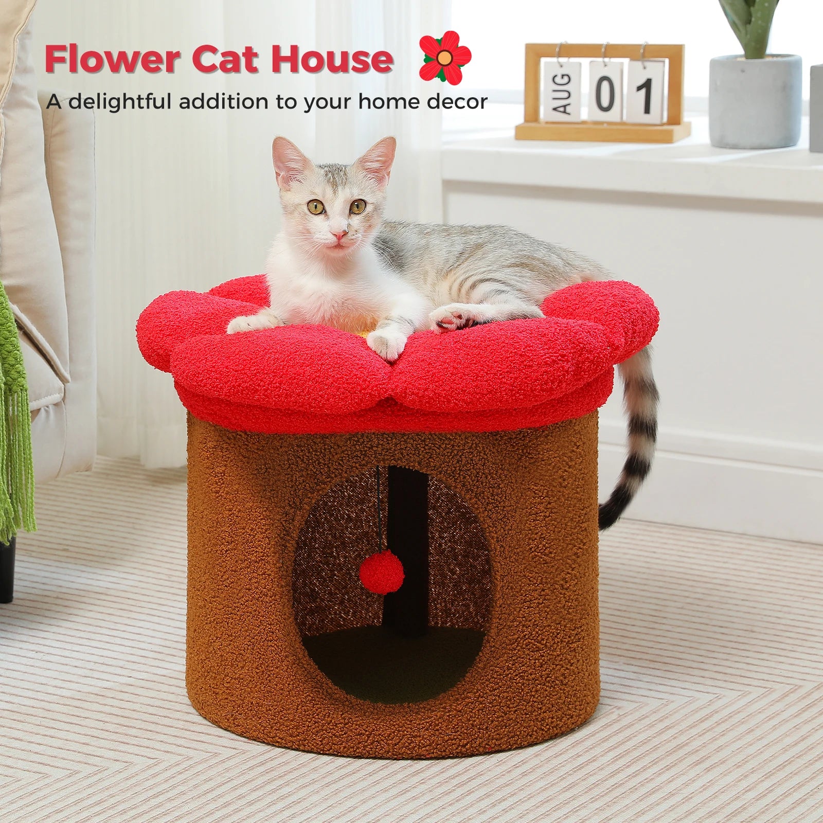 Cat Bed & Cave Condo