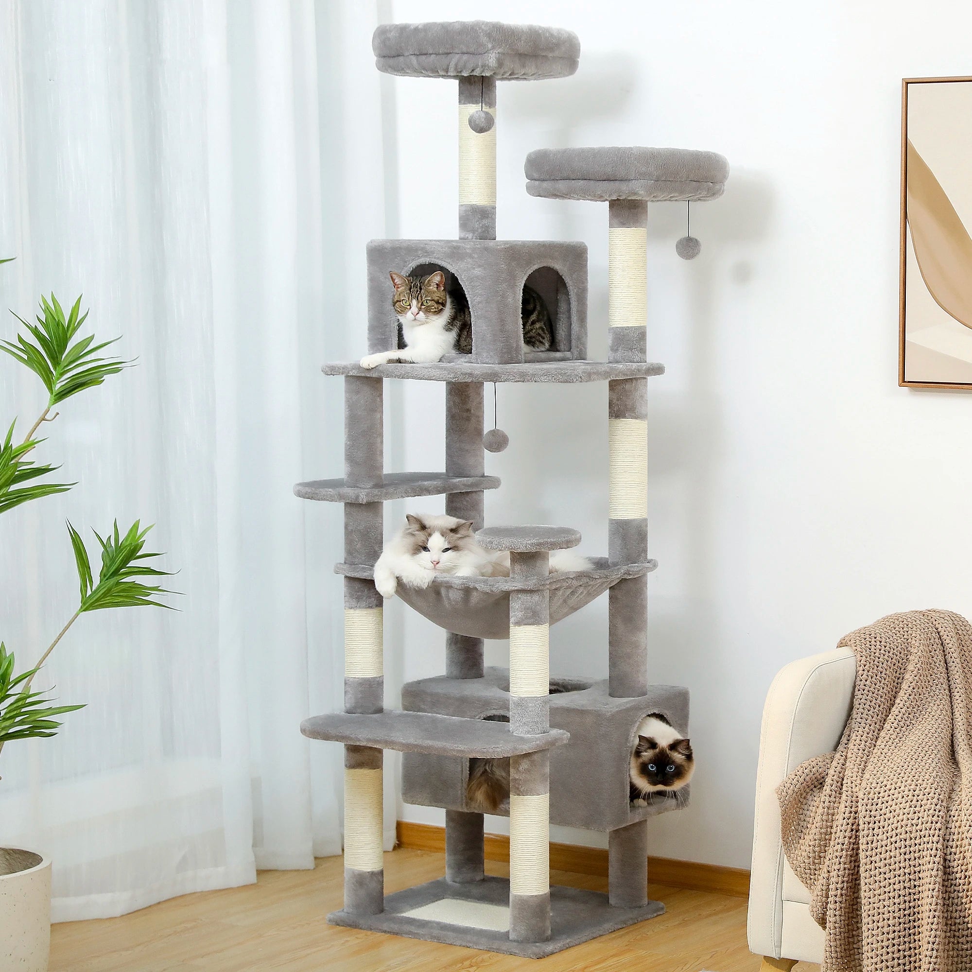 Multi-Level Cat Tree Tower Condo