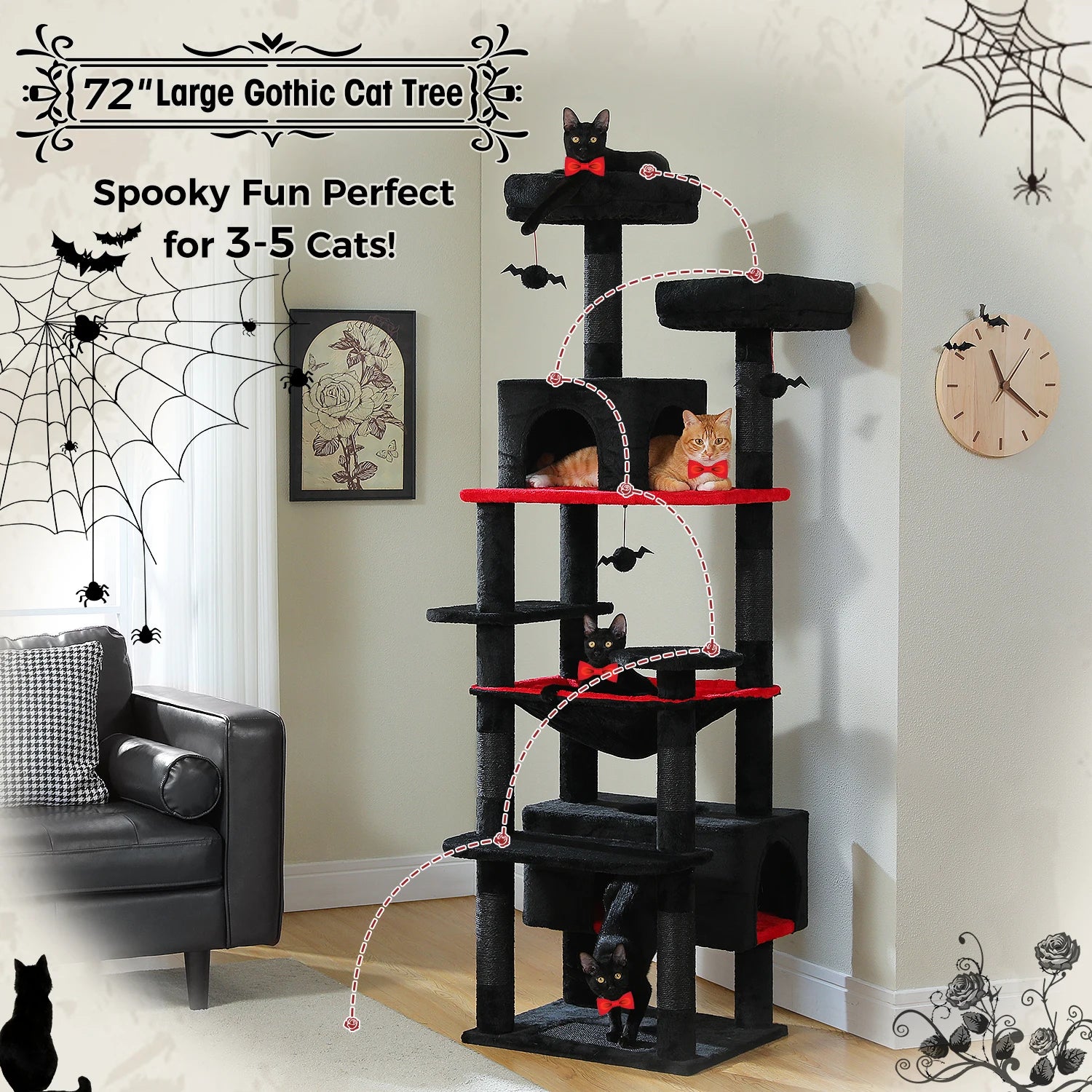 Multi-Level Cat Tree Tower Condo